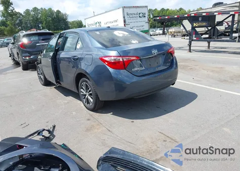 2019 Toyota Corolla Le z USA, uszkodzony, nr VIN 2T1BURHE9KC167094